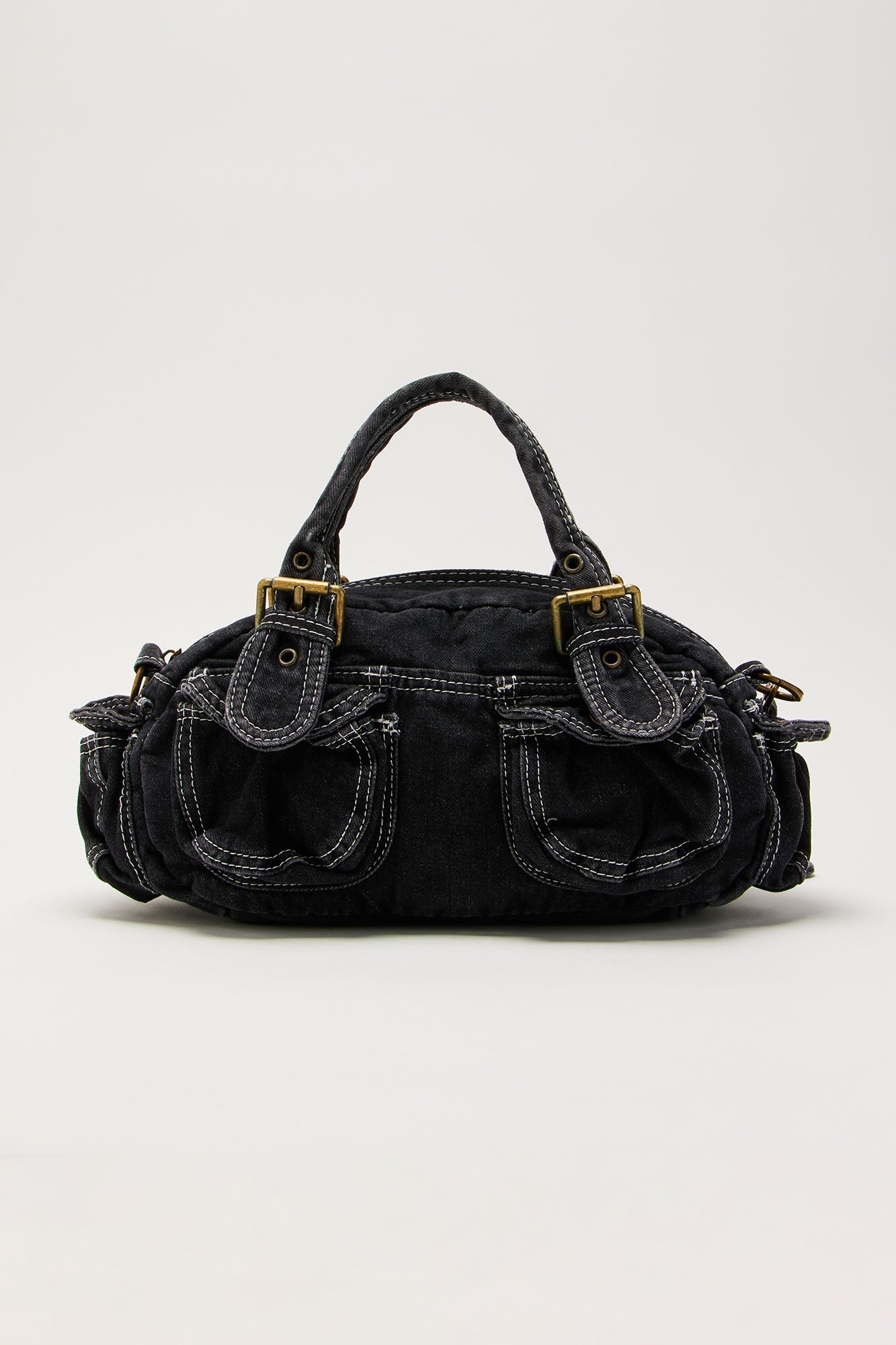 She's A Y2K Baby Handbag - Dark Wash
