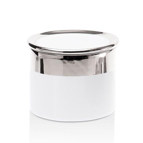Bone DMD S Multi-Purpose Box with Lid by Decor Walther Decor Walther White/Platinum