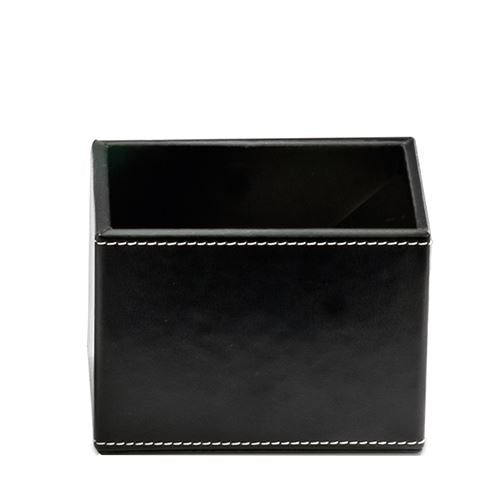Brownie UB Rectangular Box without Lid, 4.5" by Decor Walther Decor Walther Black