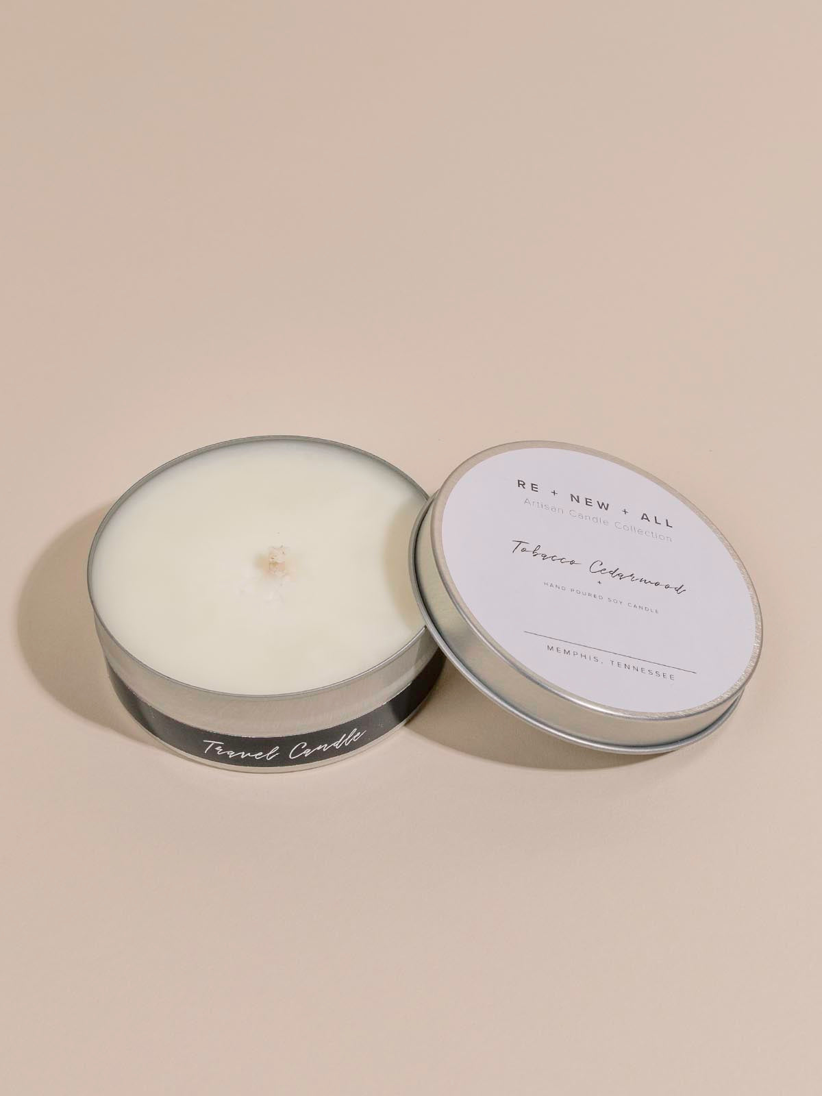 Scented Soy Candles (Large and Travel Size)