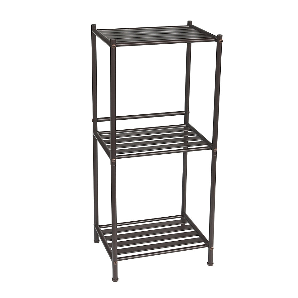 Simply Essential 3-Tier Bath Tower in Oil-Rubbed Bronze