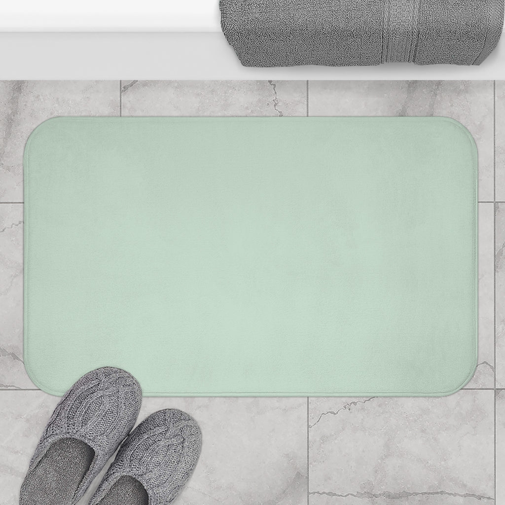 Washable Ultrasoft Sage Green Bath Mat