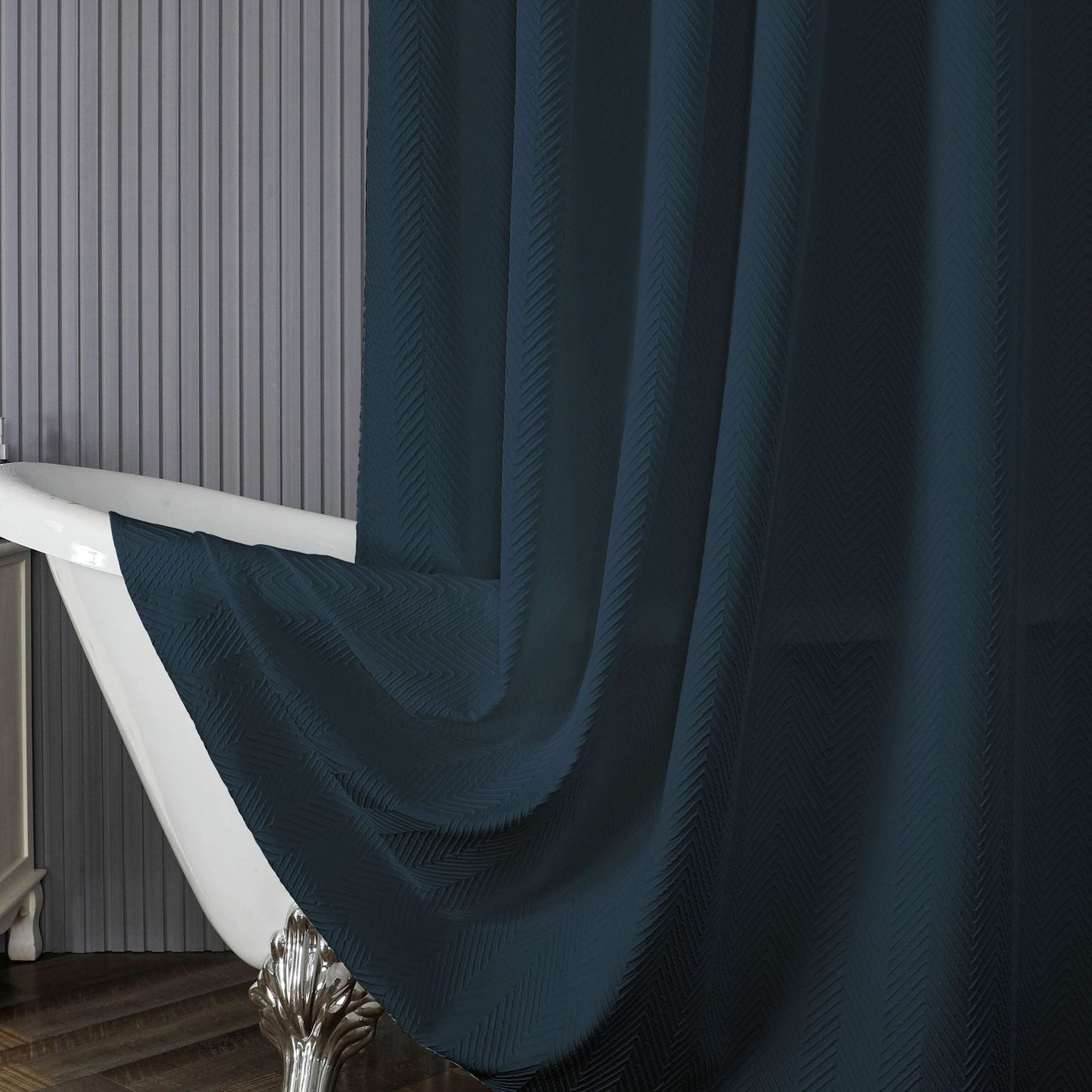 Composite Foaming Polyester Waterproof And Mildew-proof Shower Curtain