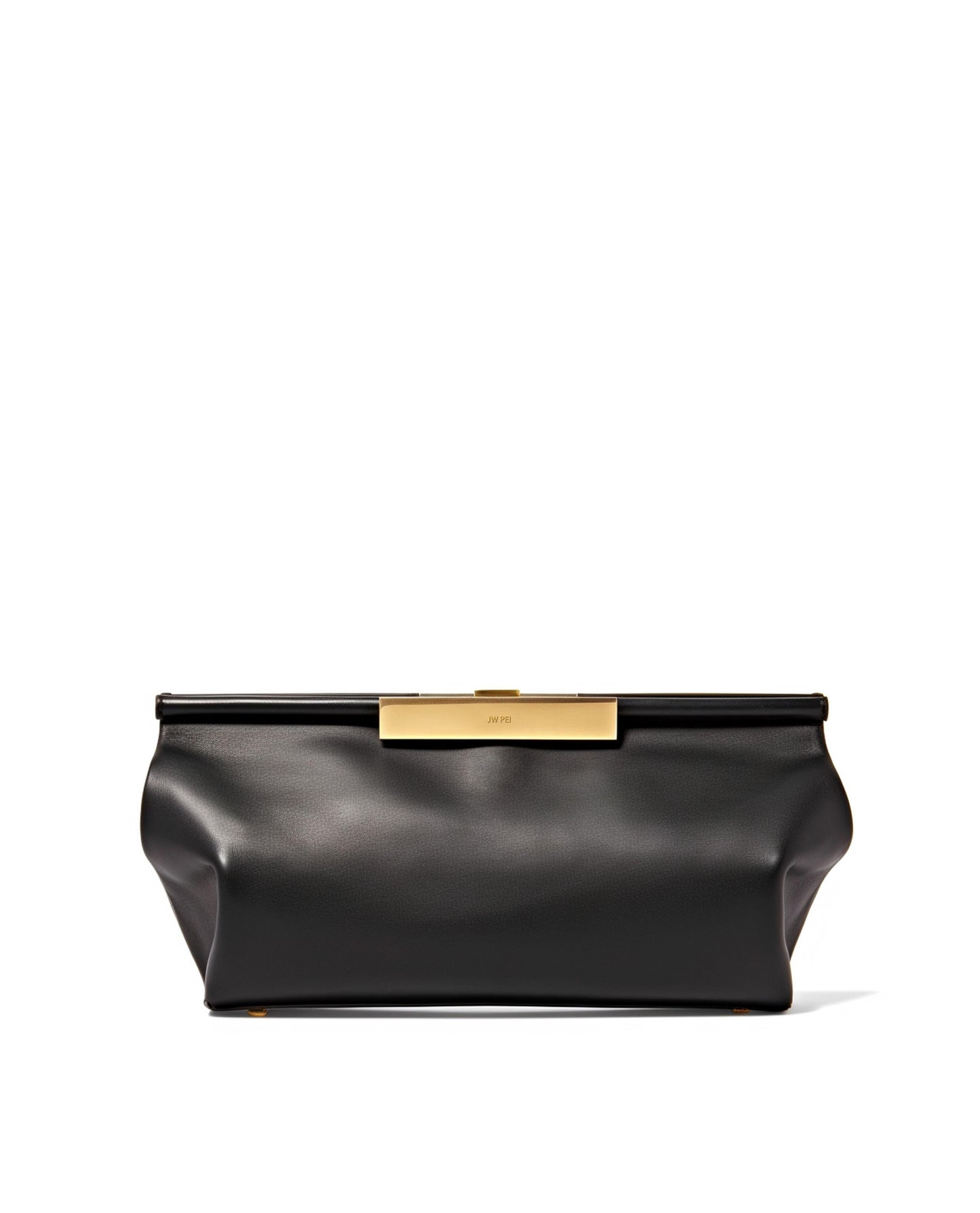 Black clutch bag