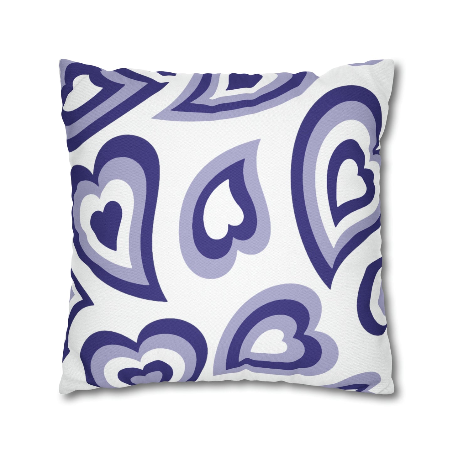Retro Heart Pillow - Purple & White, Heart Pillow, Hearts, Valentine's Day, Northwestern, Bed Party Pillow, Sleepaway Camp Pillow, Camp