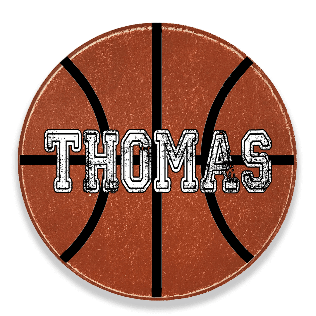 Personalized Basketball Wall Decor