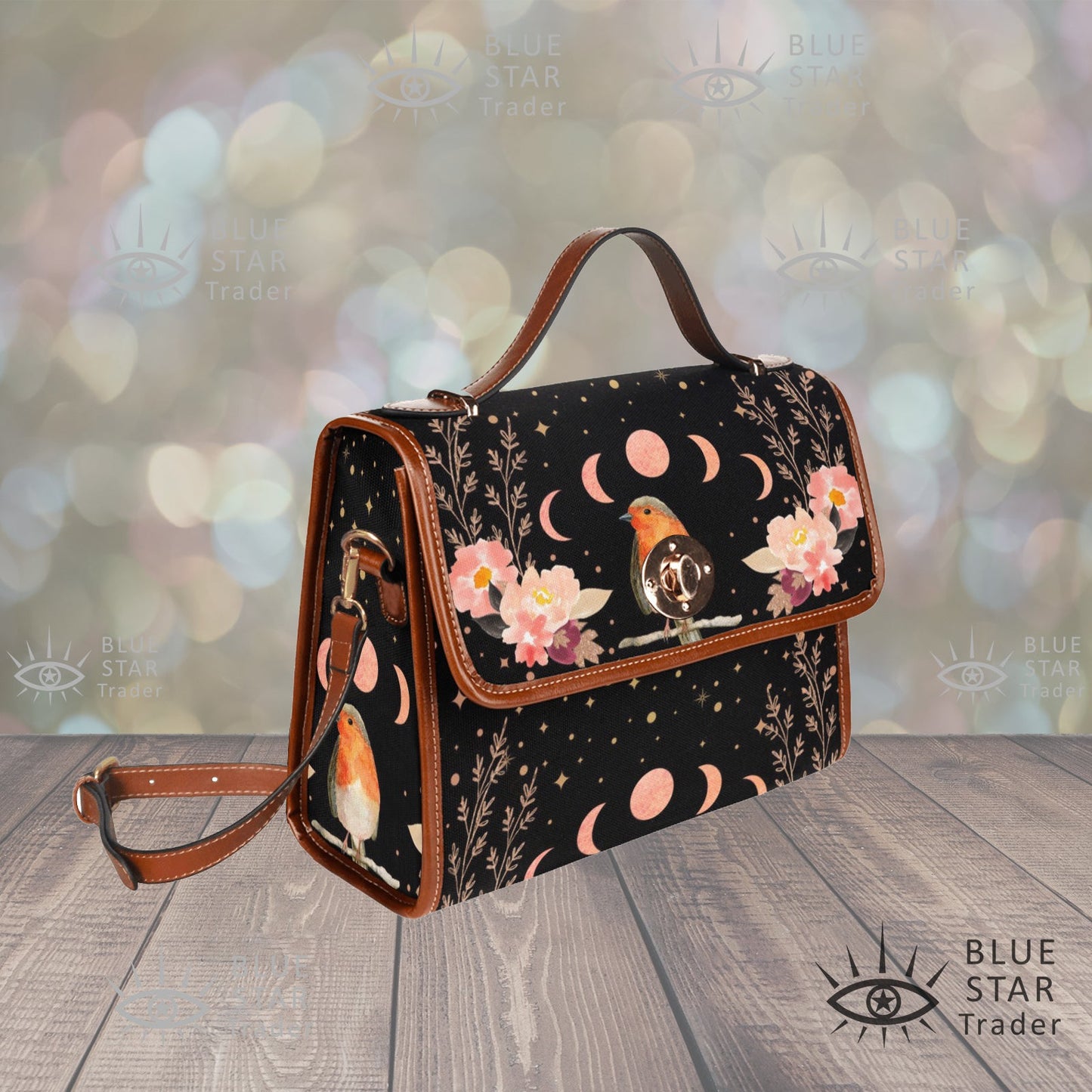 Boho Chic Songbird Floral Purse