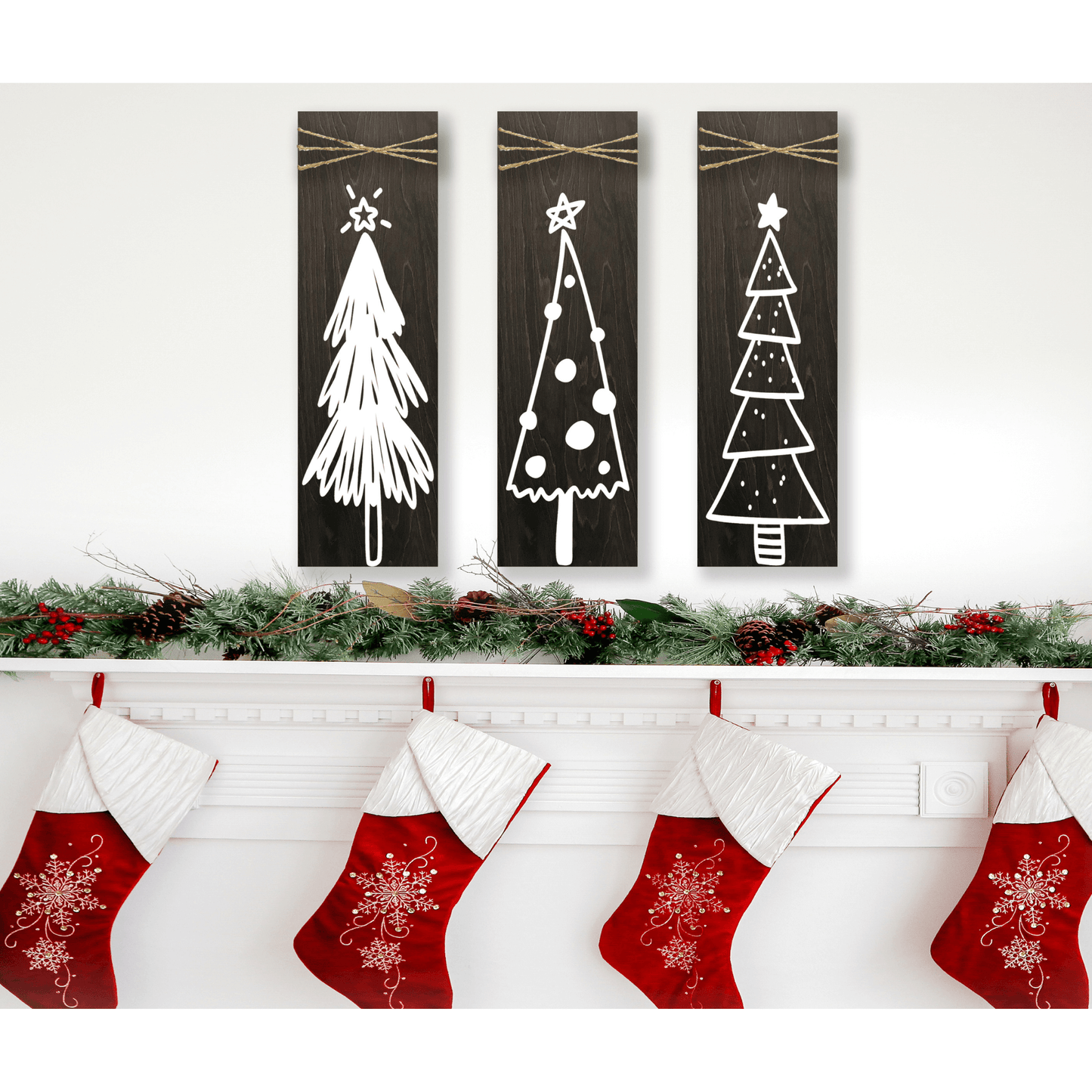Christmas Tree Trio