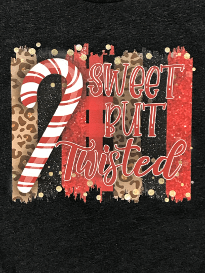Christmas T-shirt Sweet But Twisted