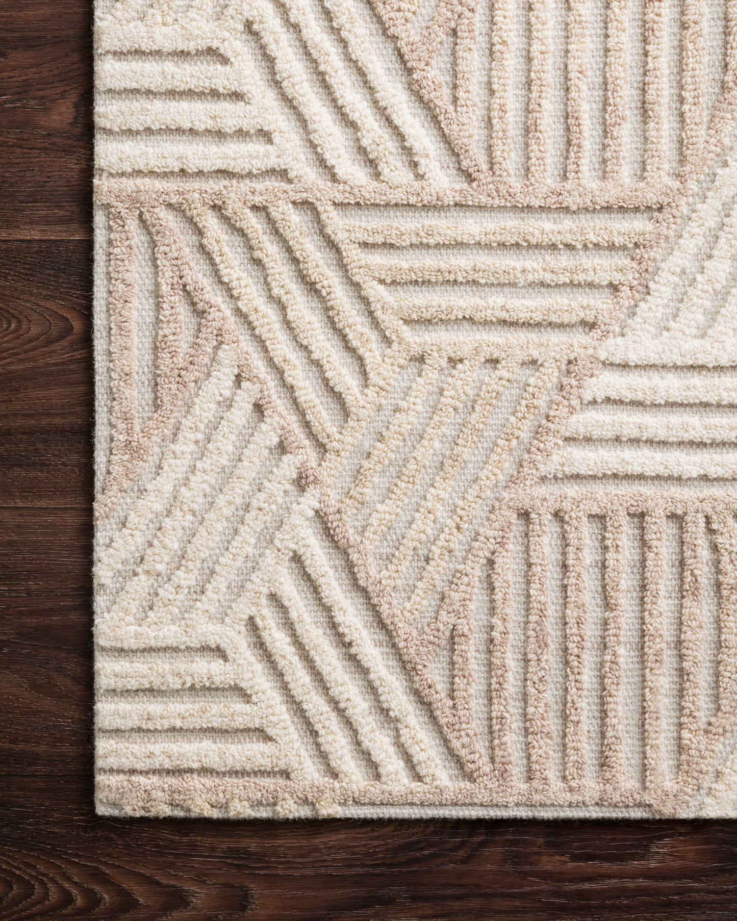 Ehren Rug- Oatmeal/Ivory