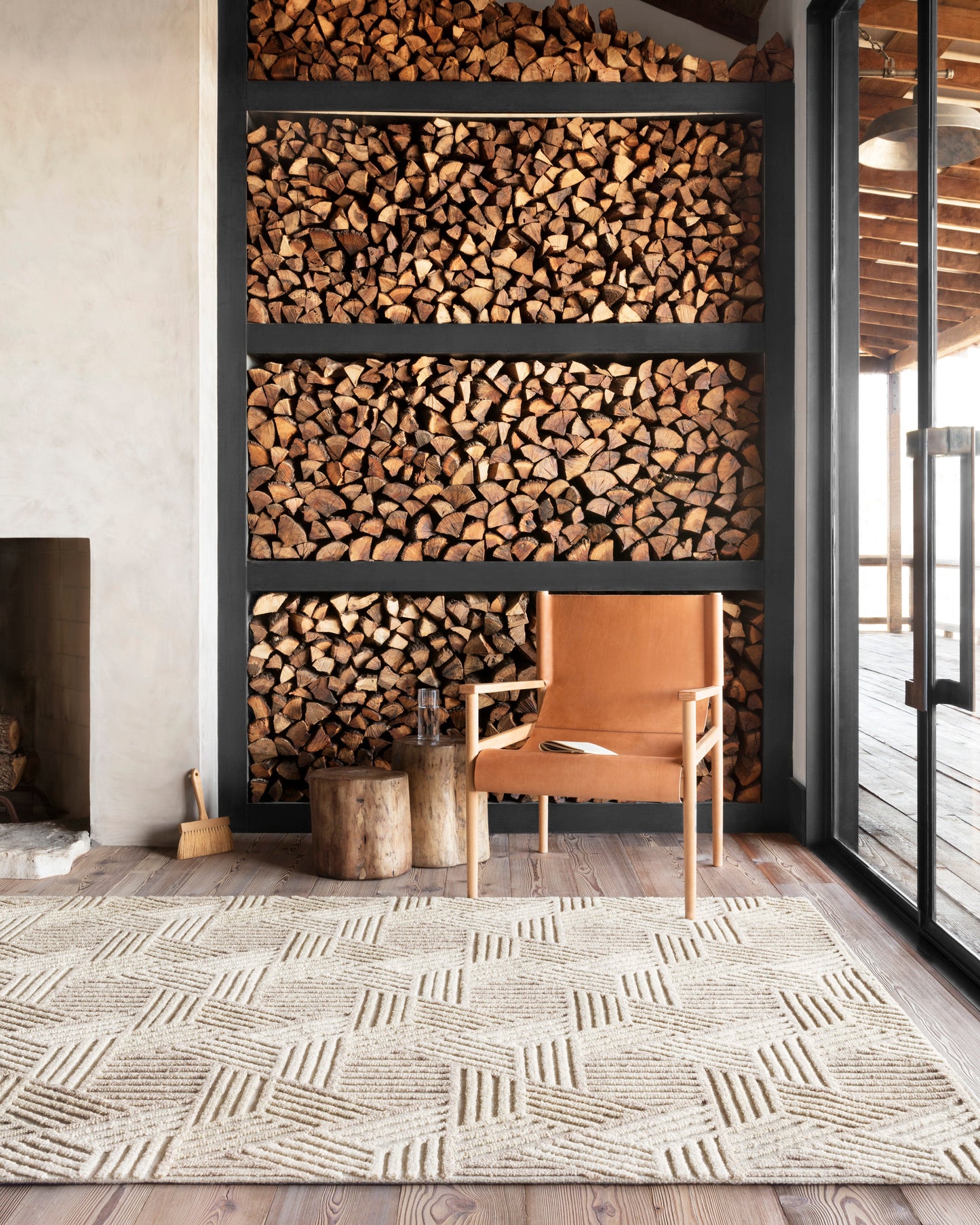 Ehren Rug- Oatmeal/Ivory