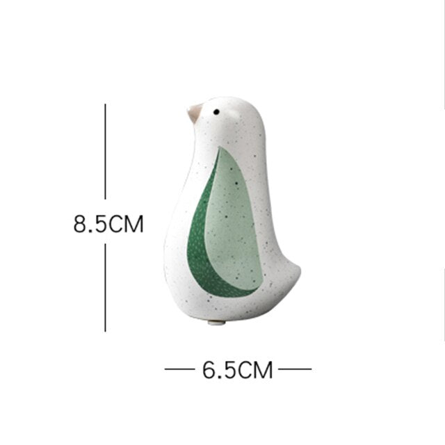 Nordic Love Bird Figurines - Modern Ceramic Statues for Living Room Home Decoration