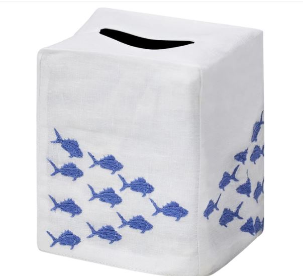 School of Fish Tissue Box Cover