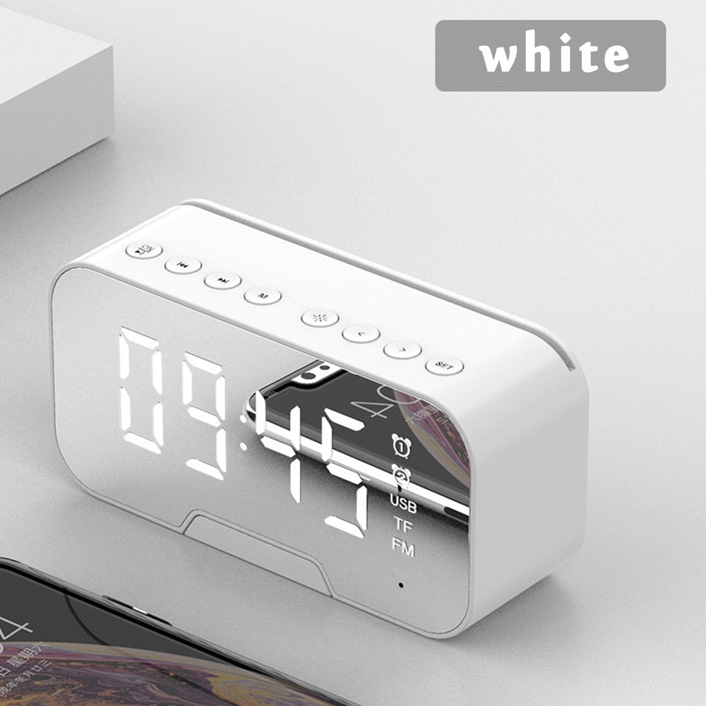 Multifunction Mirror LED Alarm Clock