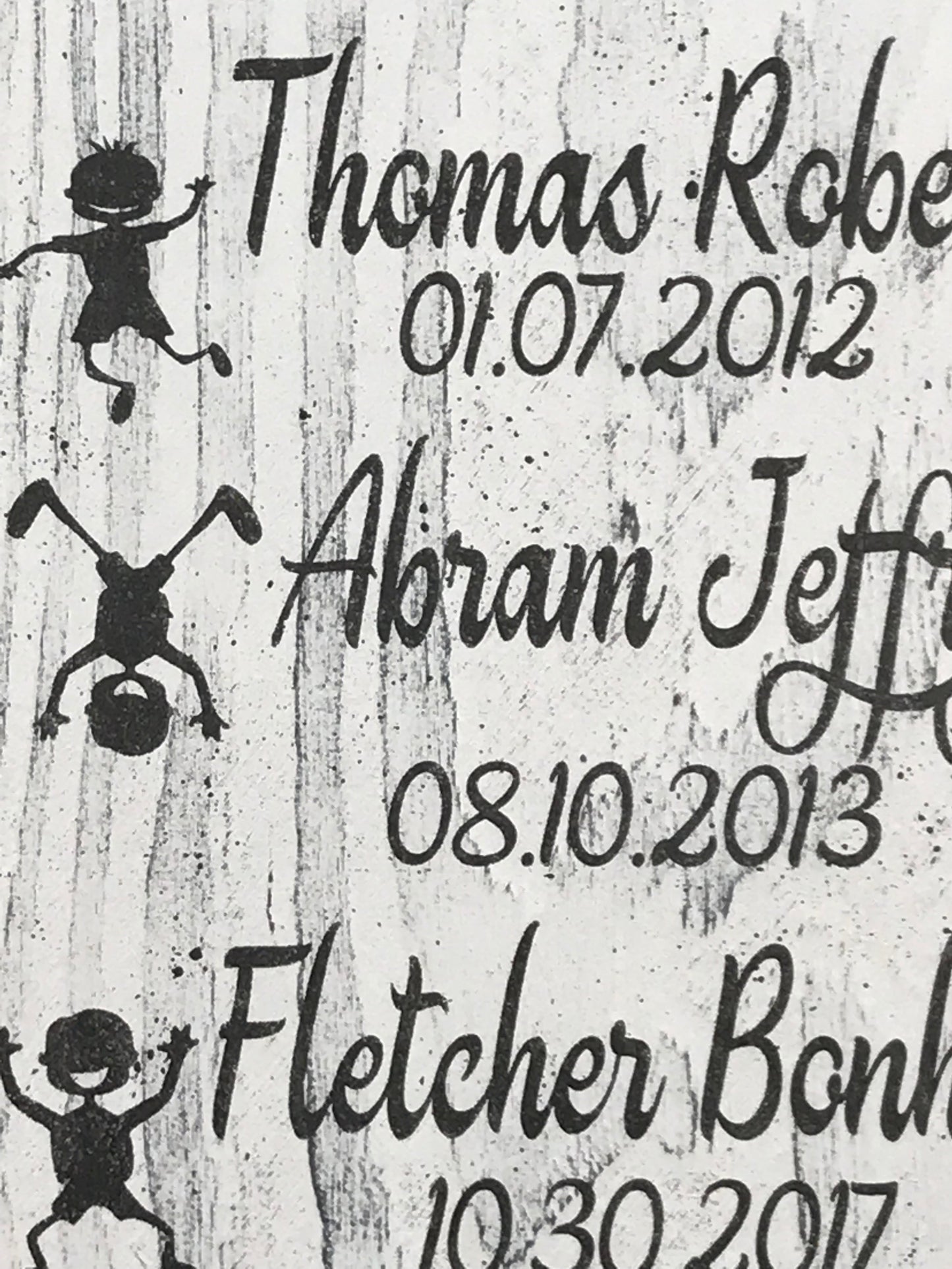 Reasons We Love Being A Grandparent Personalized Wall Decor