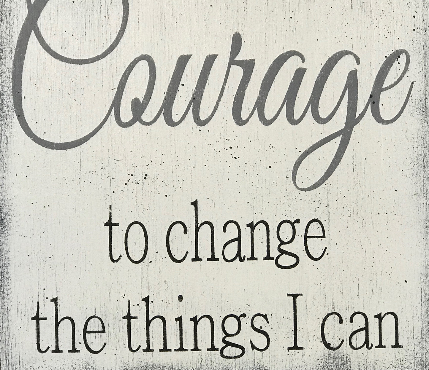 Serenity Prayer Wood Wall Sign Faith and Inspiration