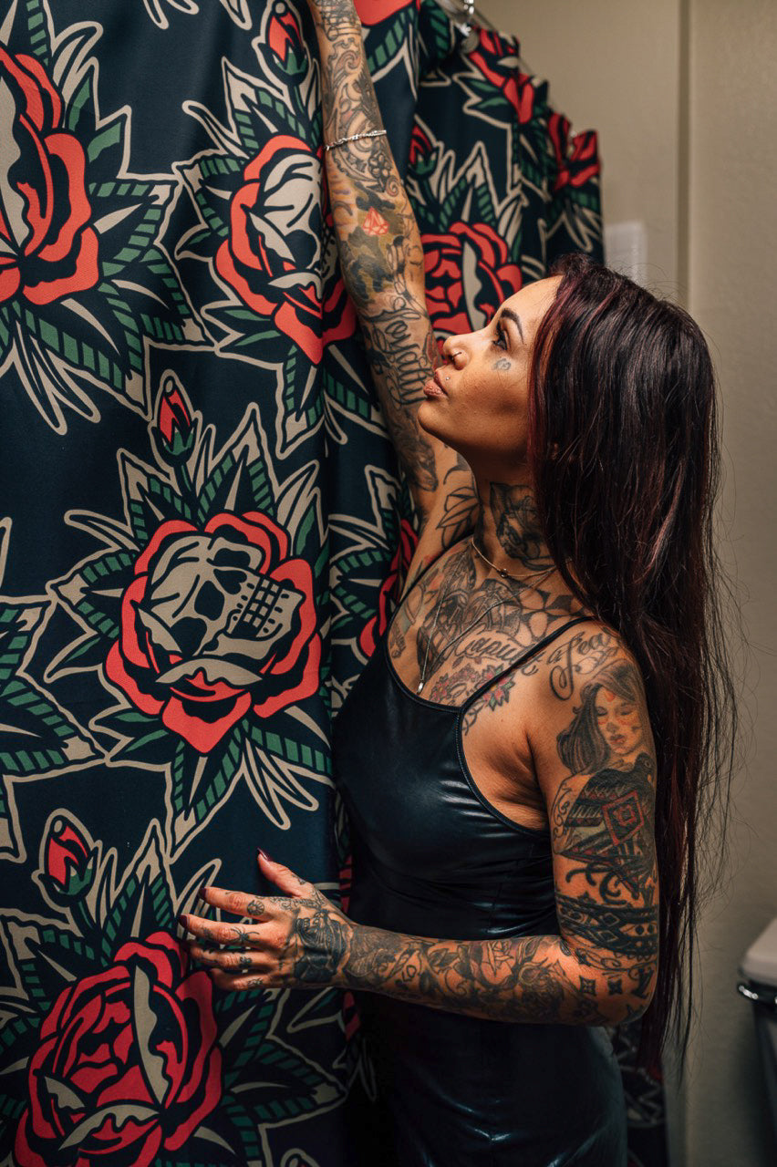 Roses Shower Curtain