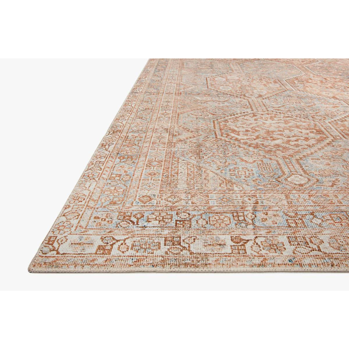Chris Loves Julia Jules Tangerine/Mist Rug