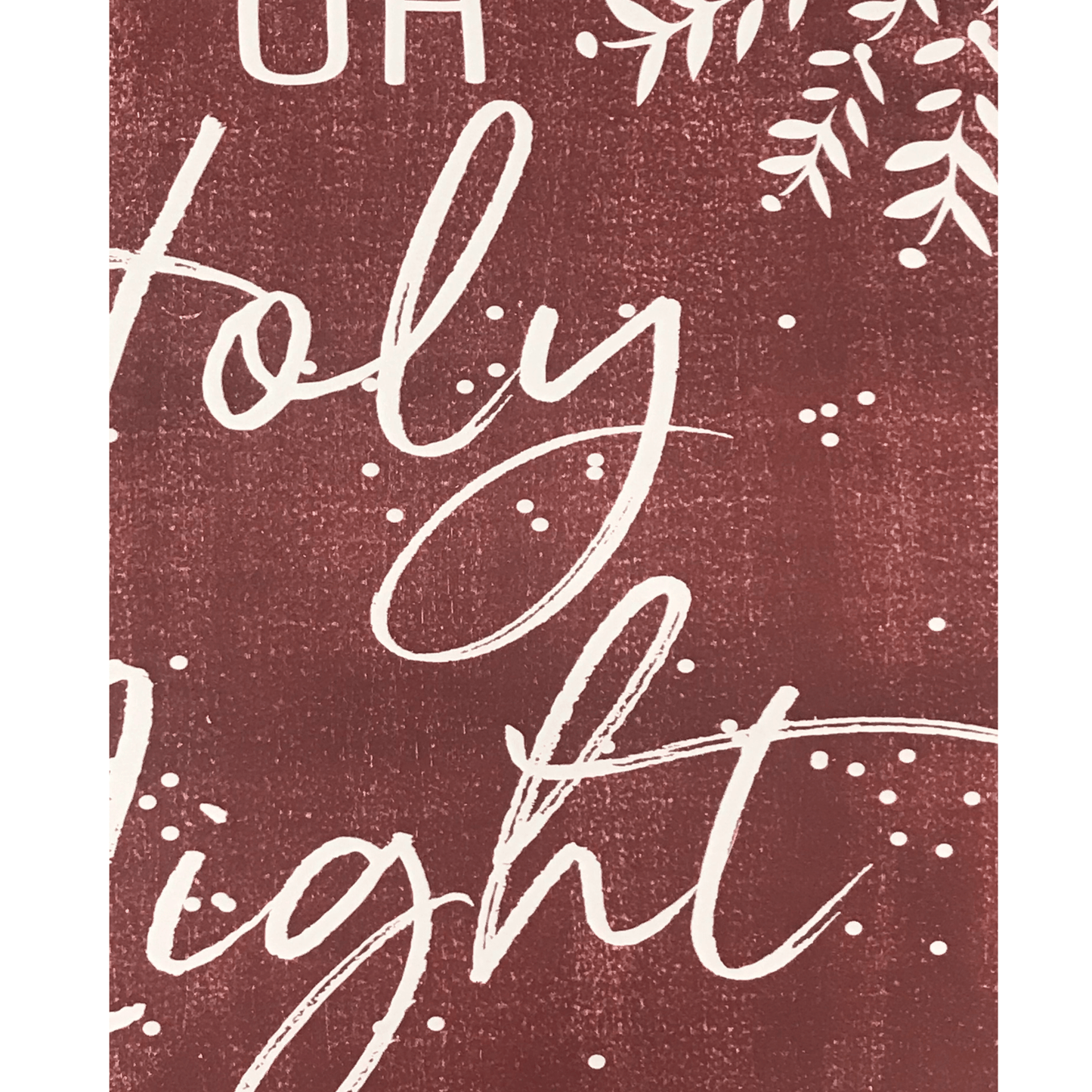 Oh Holy Night 3 pc wall sign set