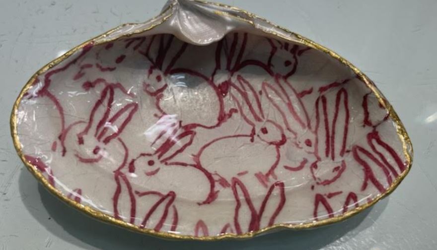 Decoupage Clam Shell