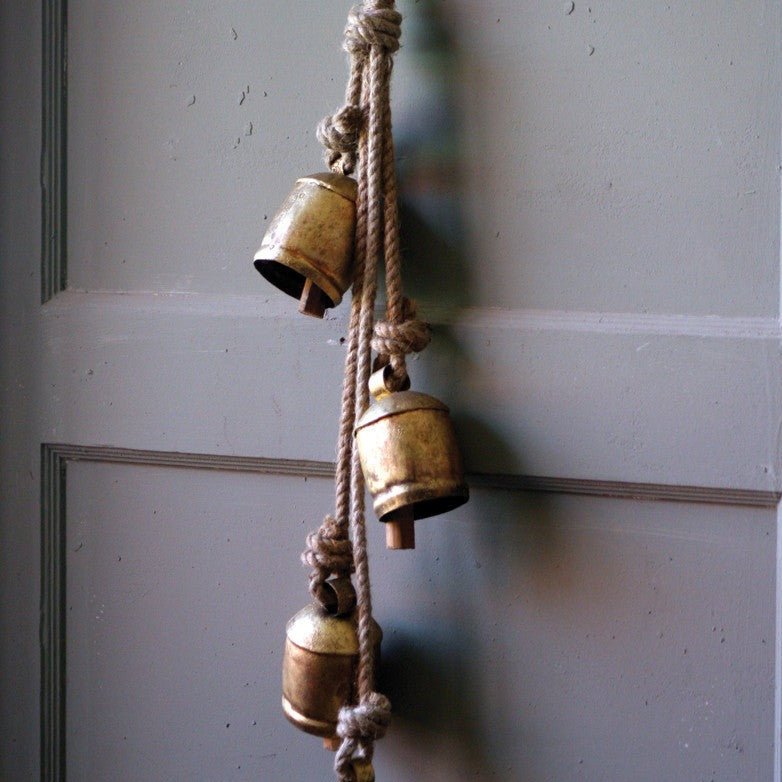 Rustic Hanging Metal Bells