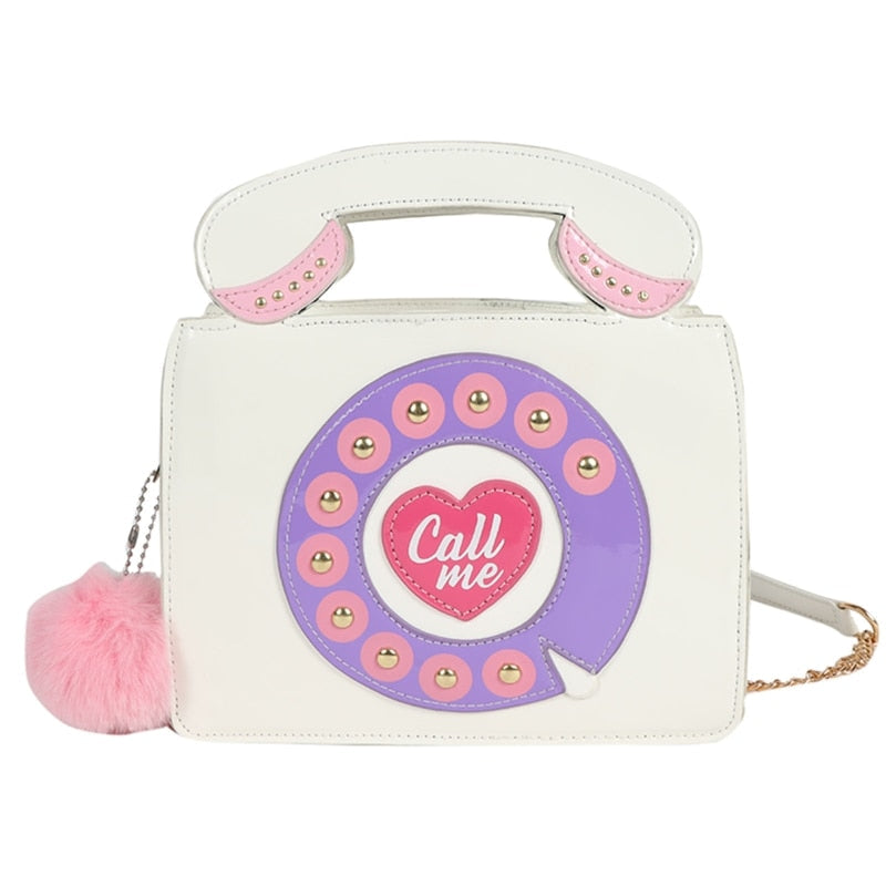 Telephone Shape Crossbody Bag