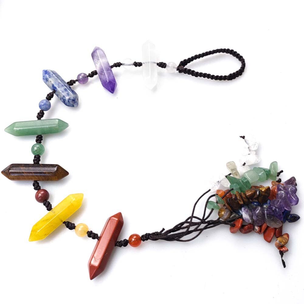 Crystal 7 Chakra Gemstone Wall Room Décor