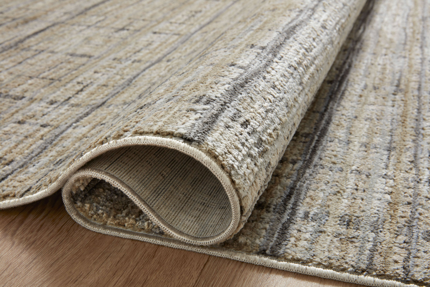 Soho Rug- Pebble / Charcoal