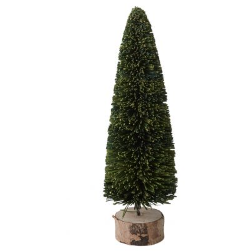 Christmas Brush Tree - Green