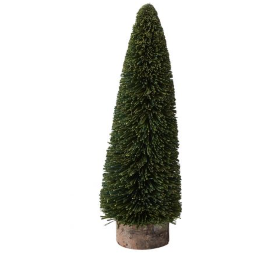 Christmas Brush Tree - Green