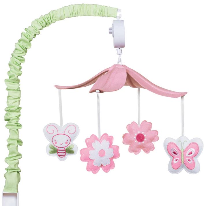 Trend Lab Floral Musical Crib Baby Mobile