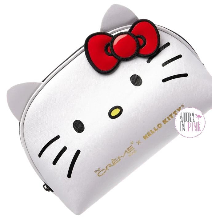 The Crème Shop X Hello Kitty by Sanrio Limited Edition Cosmetics Travel Zip Pouch Bag