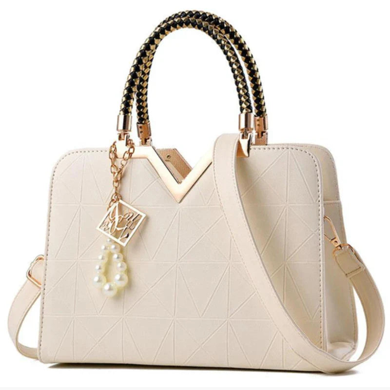 Women Handbag Patchwork Shoulder Messenger Office Work PU Leather Female Bag Ladies Luxury Handbag Fashion Elegant Shoulder Bag ShopOnlyDeal