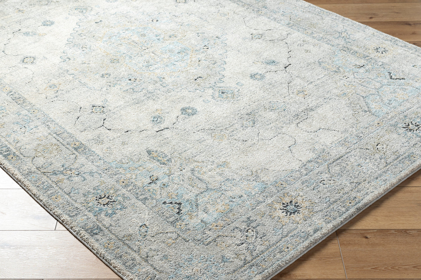Avellino AVL-2314 Rug- Beige, Blue, Gray