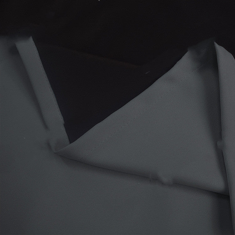 Full Blackout Curtain With Black Lining On The Back