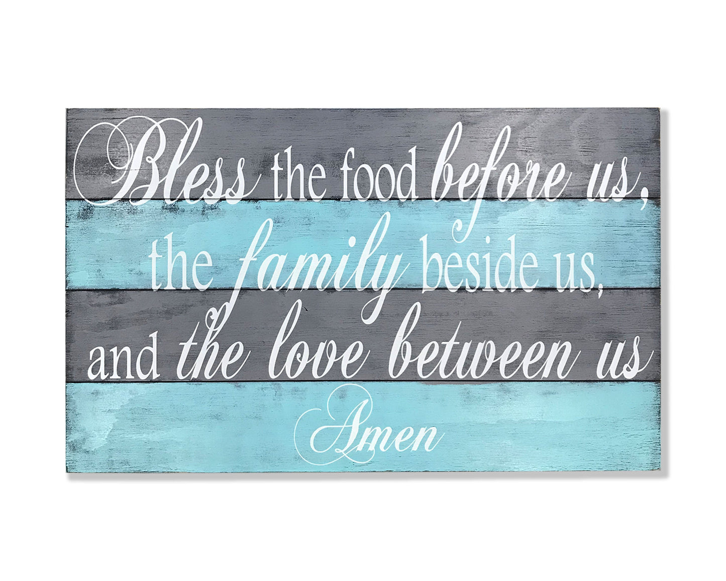 Bless The Food Before Us Dining Room Wood Wall Decor