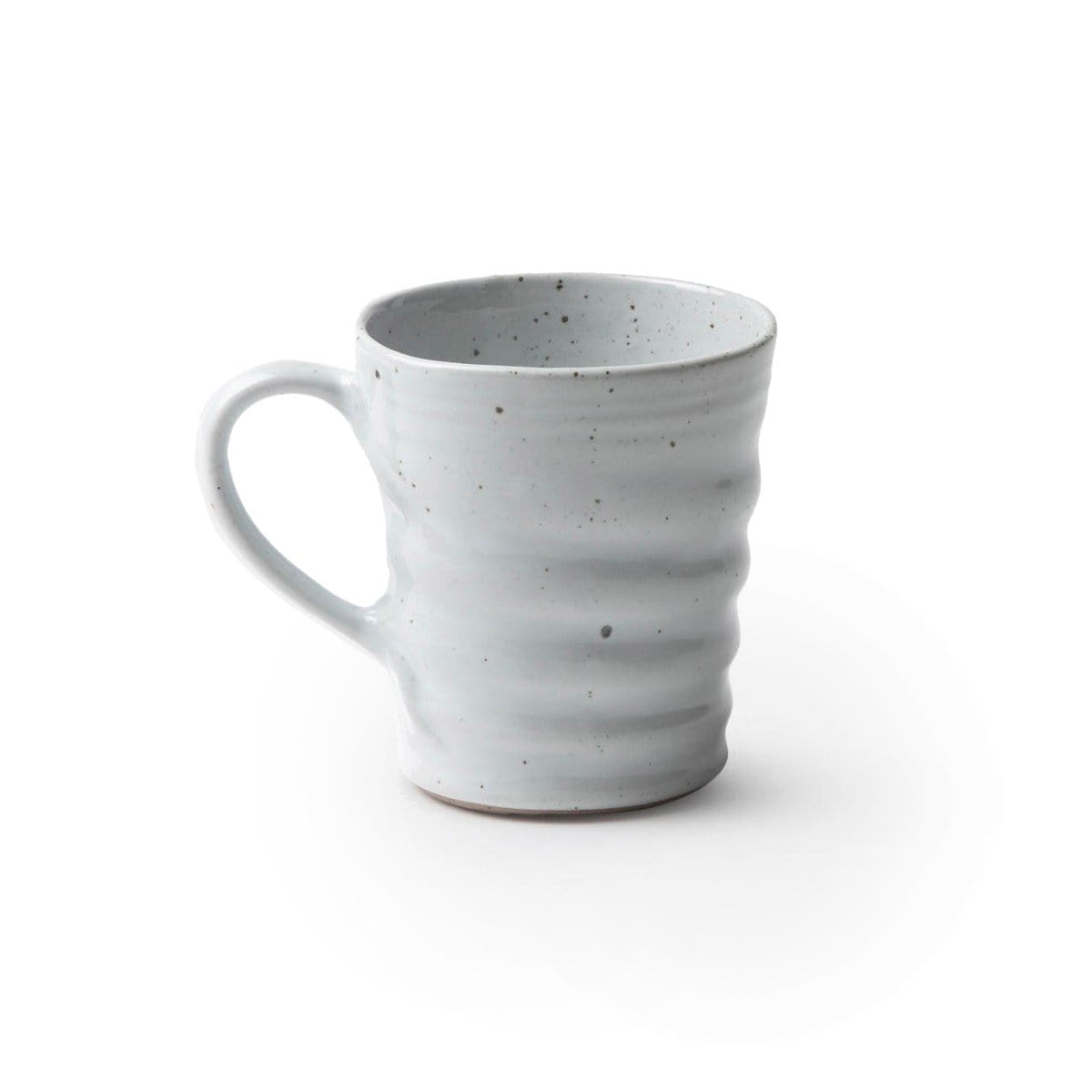 Blue Pheasant Hayes Dinnerware - (Pack of 4) White Salt Glaze-Mug Decor