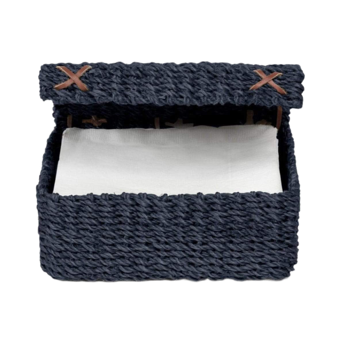 Blue Pheasant Voru Navy Napkin Holder