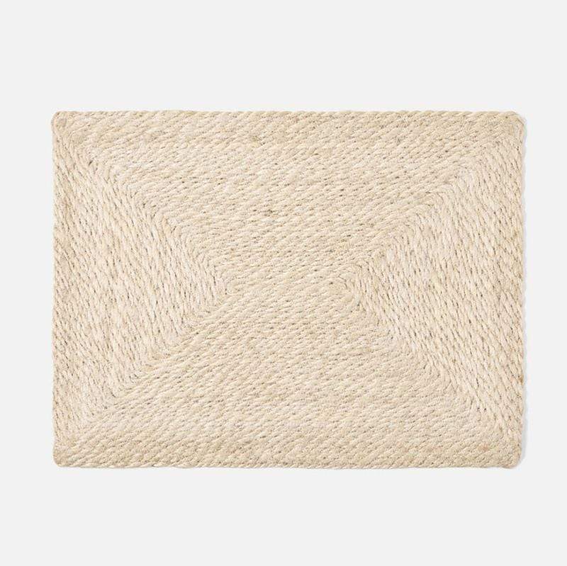 Blue Pheasant Whitley Placemat - Pack of 4 Pillow & Decor blue-pheasant-PLMWHIT-NAT-RTPLM