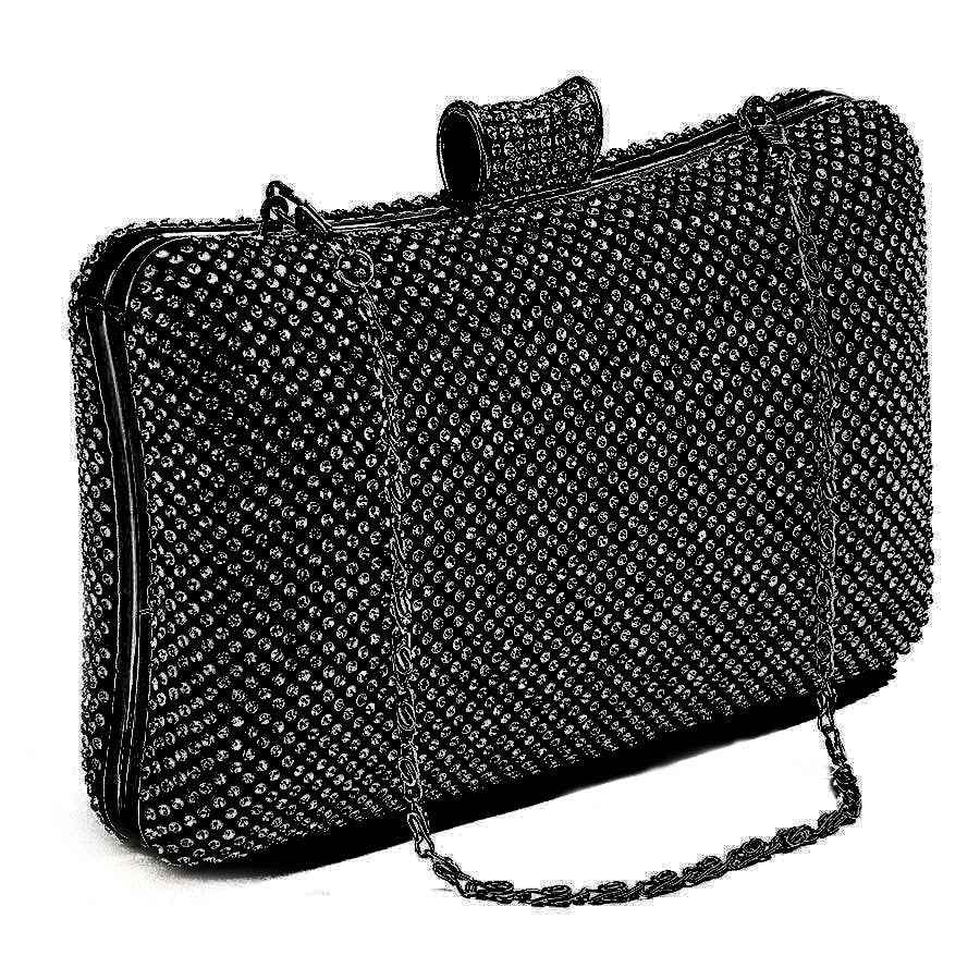 Dressy bag stones on both sides