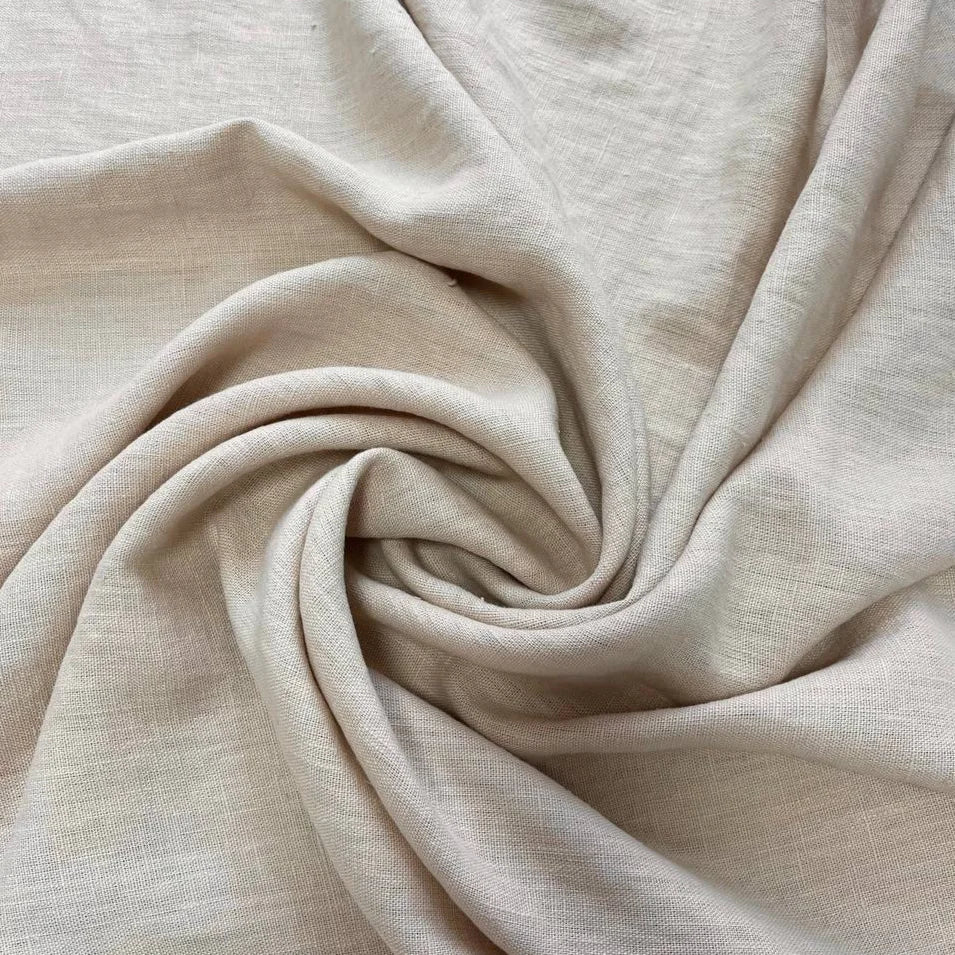 White & Off-White Linen Shower Curtain - Extra Long Linen Simple Bathroom Panel – Customs Size. 80", 90". and 96" Height