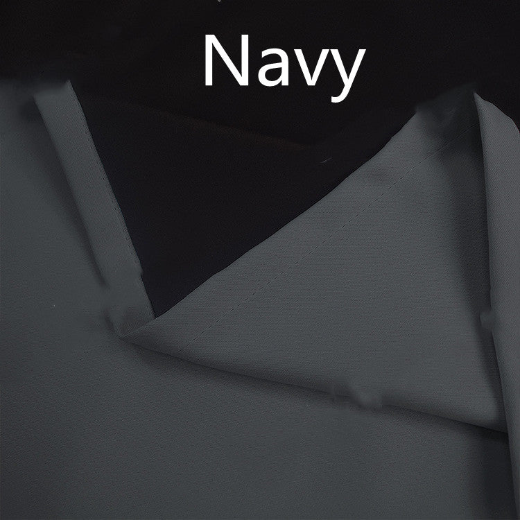 Full Blackout Curtain With Black Lining On The Back