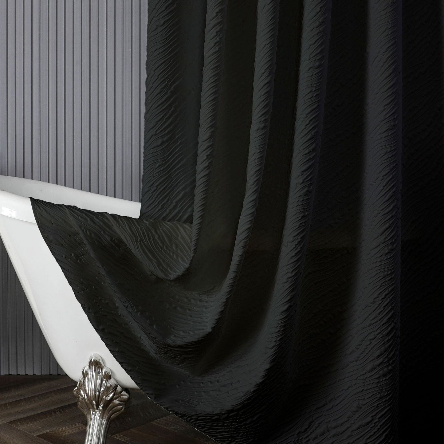 Composite Foaming Polyester Waterproof And Mildew-proof Shower Curtain
