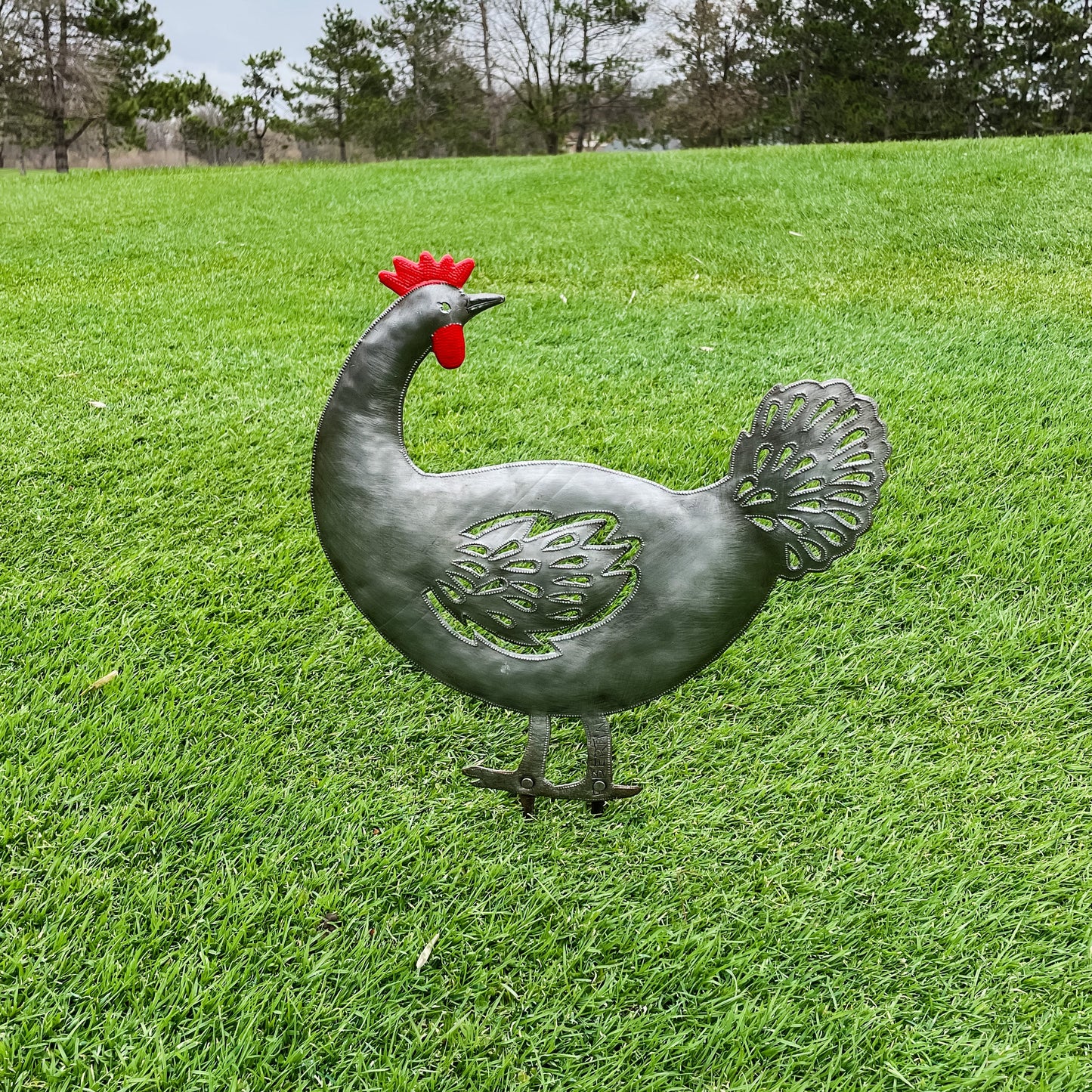 Chicken Garden Stake - FMSCMarketplace.org