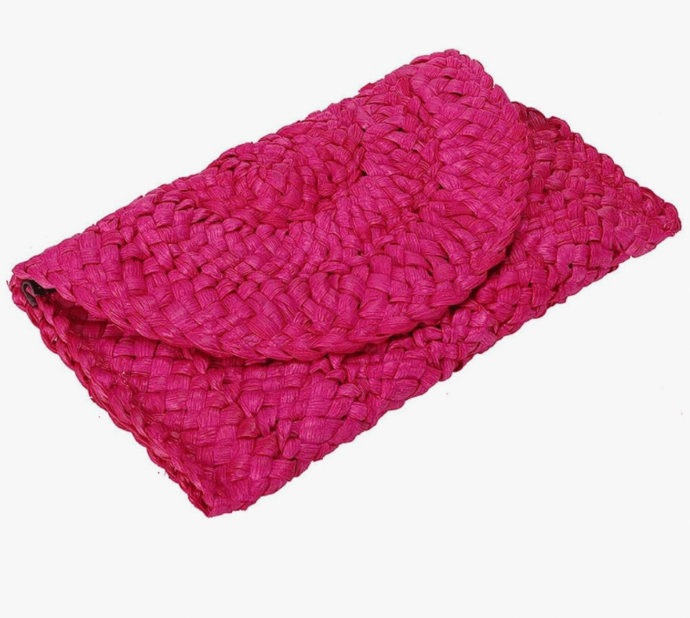 LF HANDBAGS Handbags Magenta Aegean Clutch