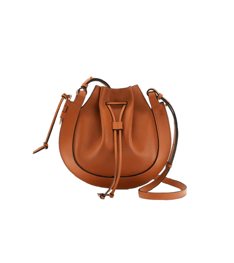 My Roommate Is A Gumiho Lee Dam (Lee Hye-ri) Inspired Bag 002 - ONE SIZE ONLY - 27 CM x 26 CM x 11 CM / Leather Material / Light Brown -