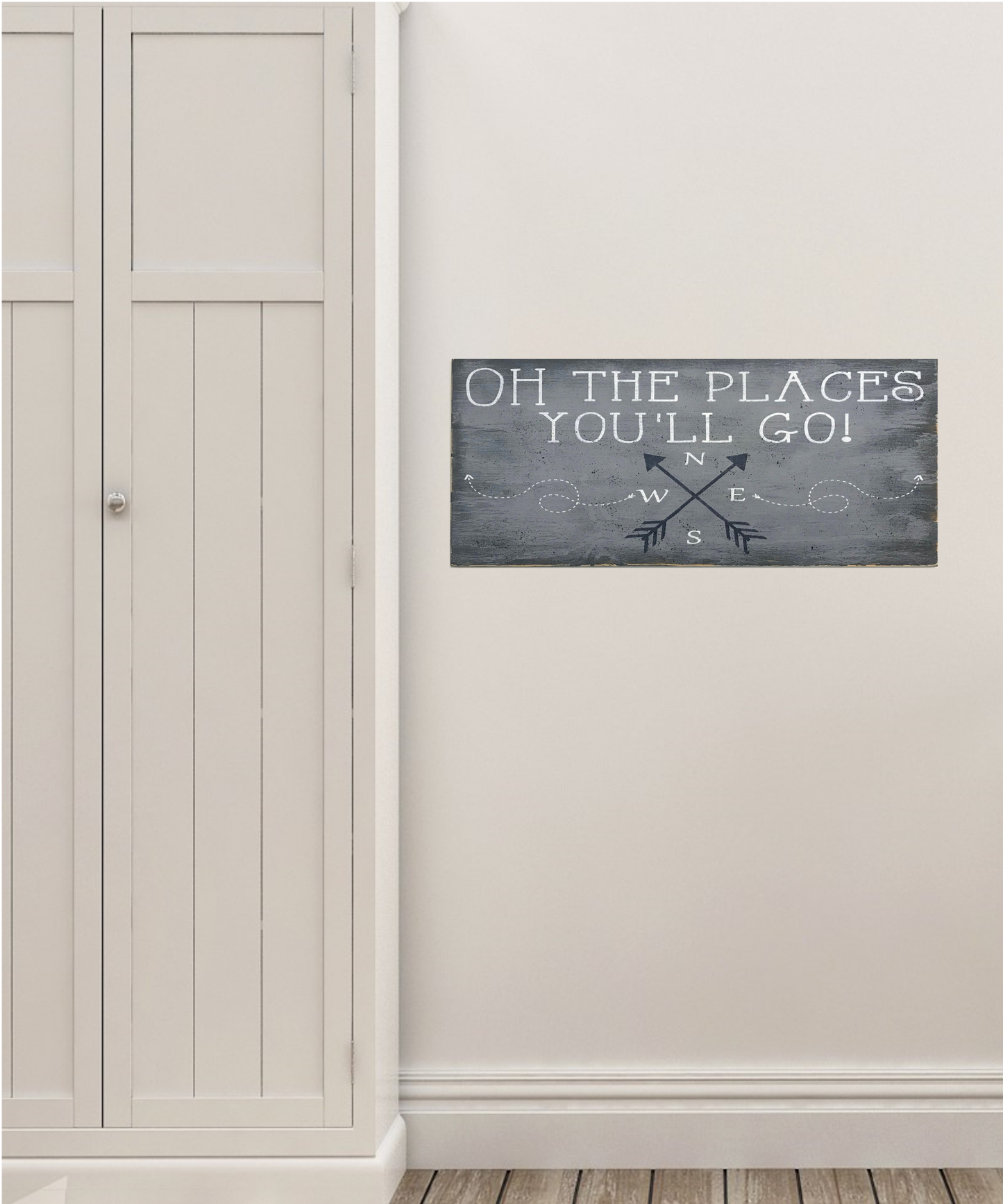 Oh The Places You'll Go Boys Wall Sign