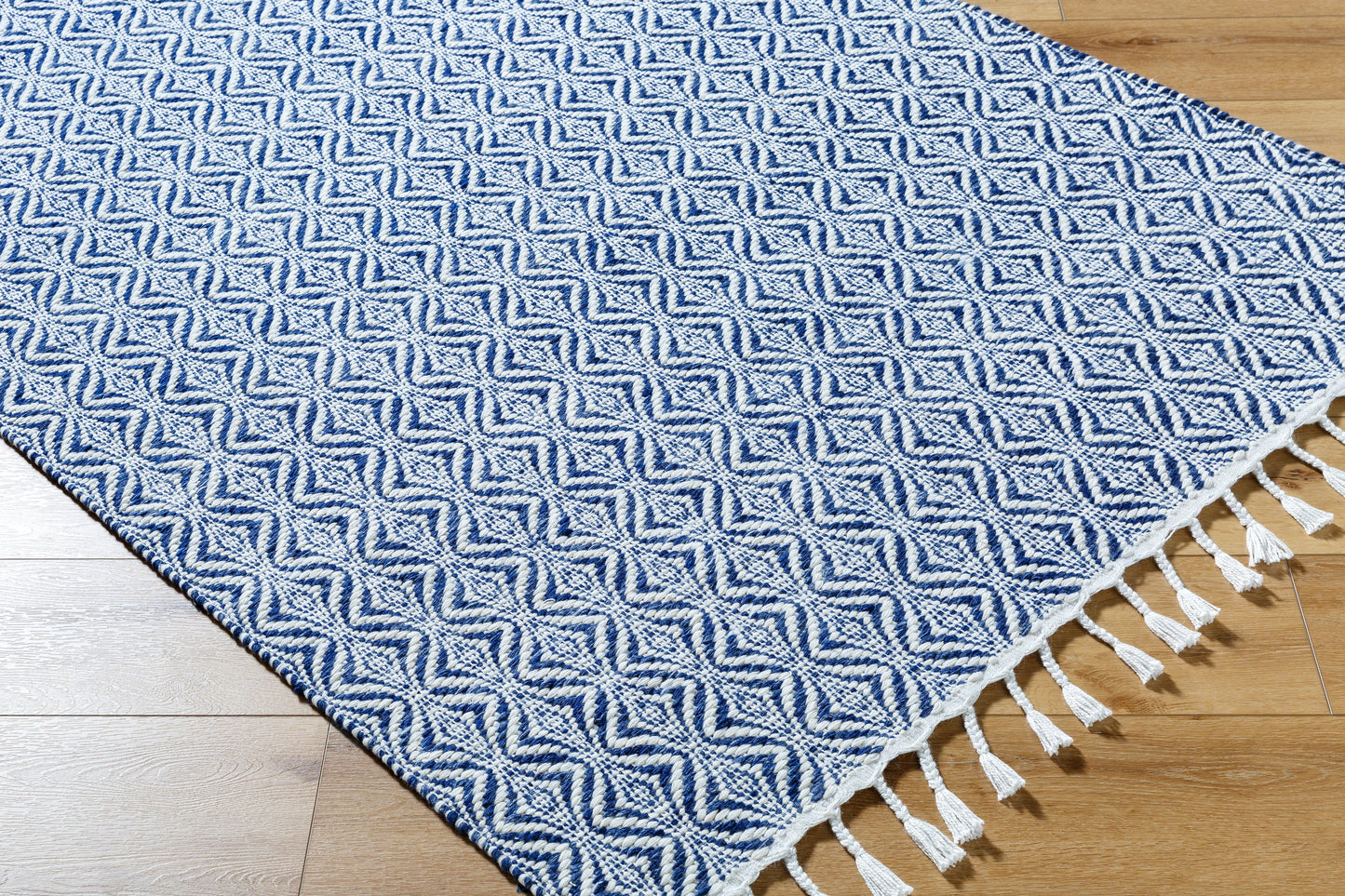 Peony PON-2303 Rug - Blue, White