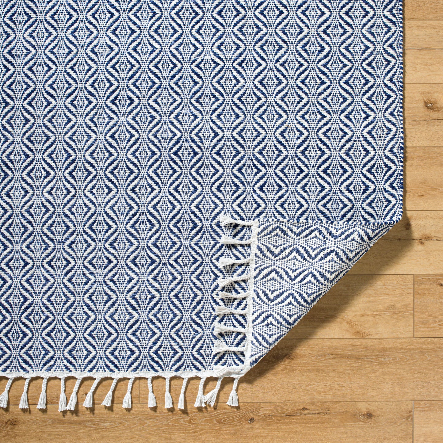 Peony PON-2303 Rug - Blue, White