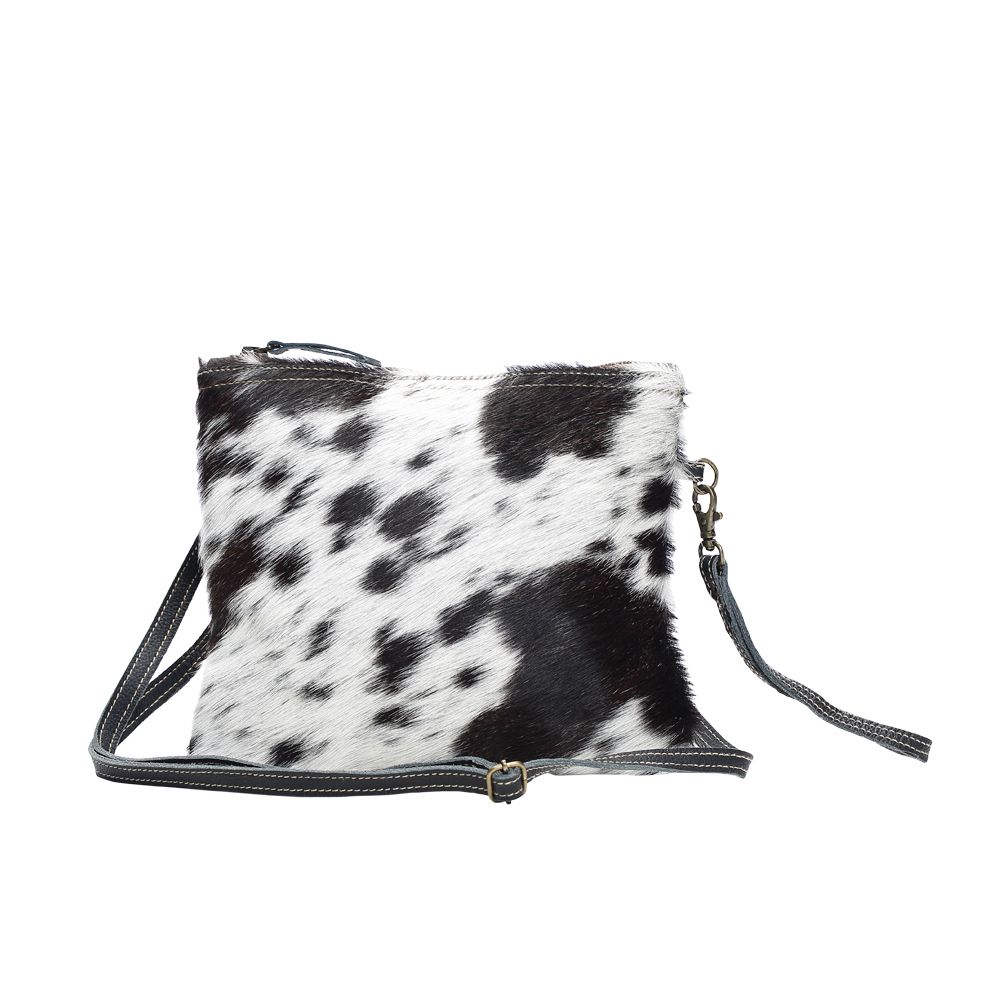 Myra Bag White & Black Shade Shoulder Bag